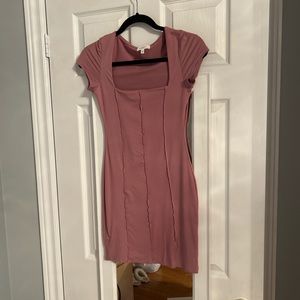 Pink Mini Dress